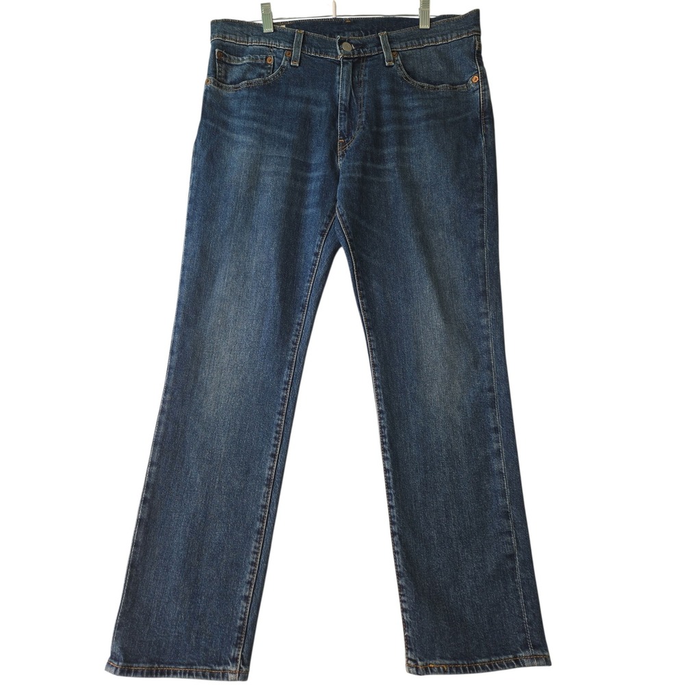 Levis 511 Big E Jeans Mens 34x30 Blue Denim Slim Fit Stretch Pants